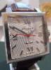 Louis Erard La Carree Automatic Watch, Silver Dial With Leather Strap
