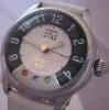 Fiat 500 Automatic Watch, White Dial With Leather Strap
