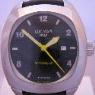 Locman 1970 Automatic Watch, Black Dial With Leather Strap