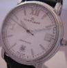 Maurice Lacroix Pontos Automatic, White Dial With Leather Strap