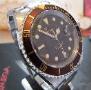 Squale 1545 Heritage, Black Dial, Steel Bracelet