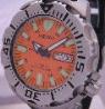 Seiko Orange Monster, Orange Dial, Rubber Strap