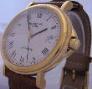 Raymond Weil Tradition Gold Watch, White Dial, Leather Strap