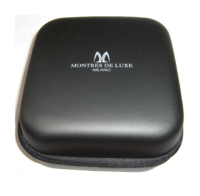 Super Avio Chronograph, Black Dial/White Numerals With Rubber Strap