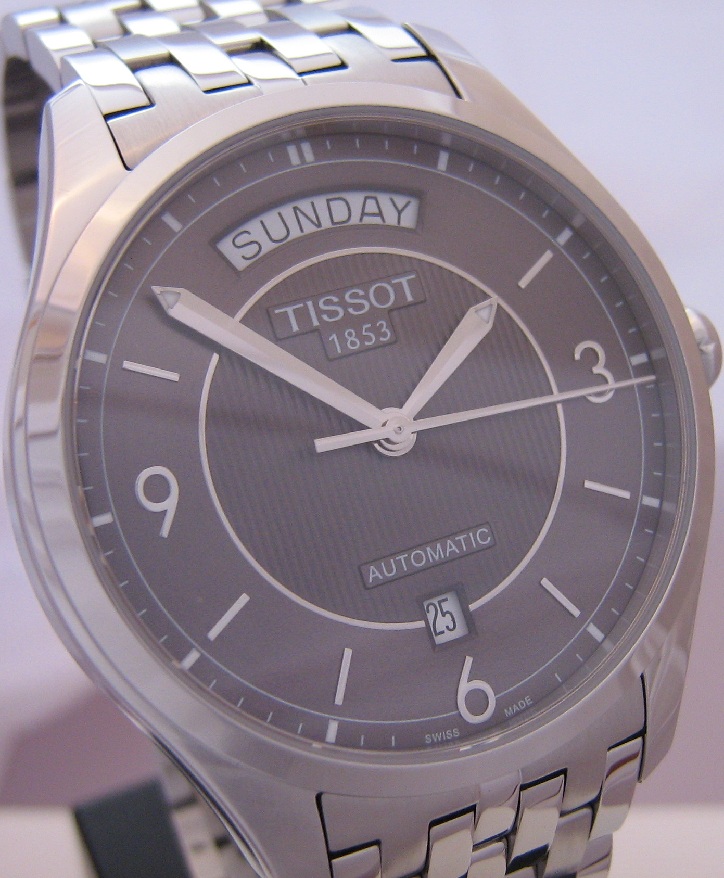 Tissot T-One Automatic, Grey Dial With Steel Bracelet