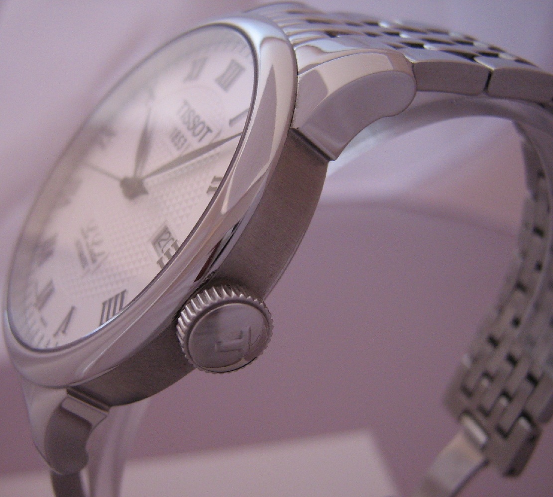 Tissot Le Locle Automatic, Silver Dial With Steel Bracelet